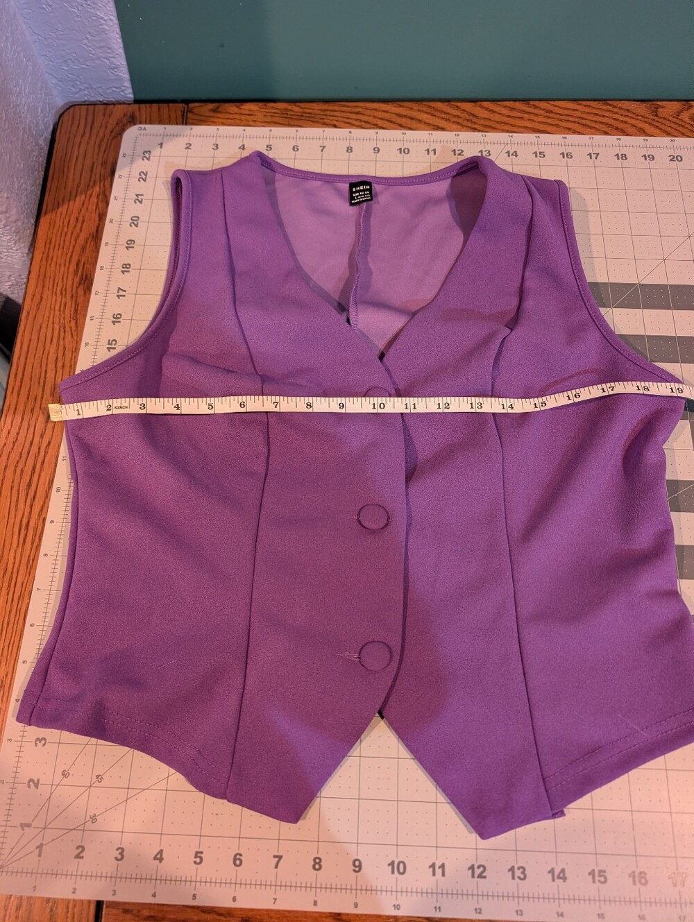 Purple Vest and Wide Leg Pant Set - Picture 7 of 10